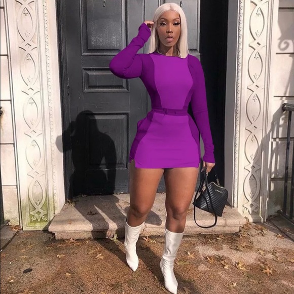 Purple Skirt set - Picture 1 of 3